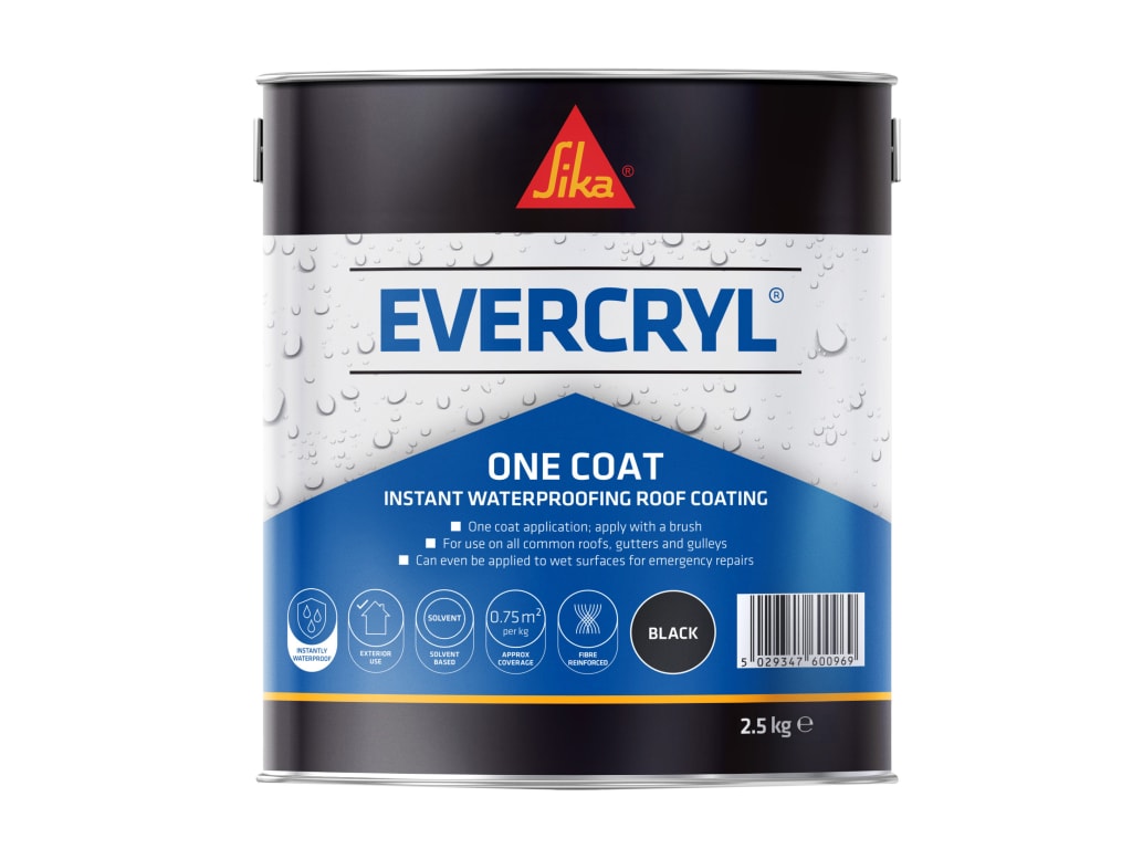 EVERCRYL® One Coat Black 2.5kg                                                  