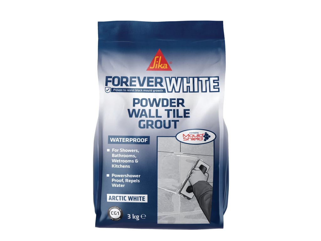 Forever White Powder Wall Tile Grout 3kg                                        