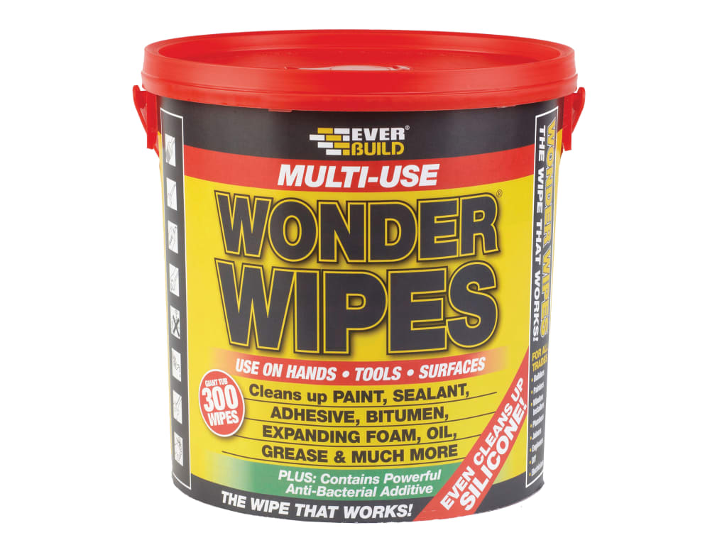 Giant Wonder Wipes (Tub 300)                                                    