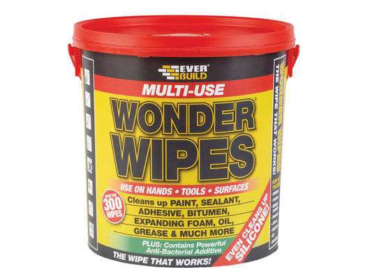 Giant Wonder Wipes (Tub 300)                                                    