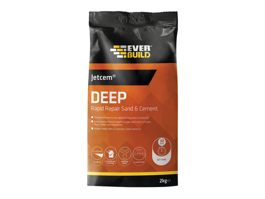 Jetcem Premix Sand & Cement 12kg (6 x 2kg Packs)                                