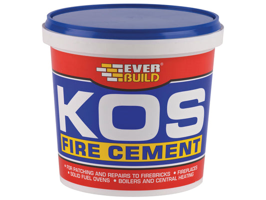 KOS Fire Cement Black 1kg                                                       