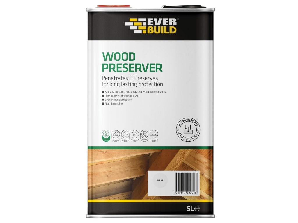 Wood Preserver Clear 5 litre                                                    