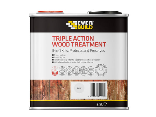 Triple Action Wood Treatment 2.5 litre                                          
