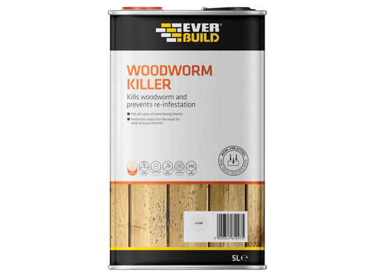 Woodworm Killer 5 litre                                                         