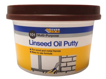 101 Multi-Purpose Linseed Oil Putty Brown 500g                                  