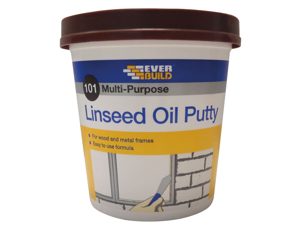101 Multi-Purpose Linseed Oil Putty Brown 1kg                                   