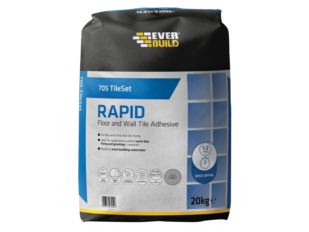 705 Rapid Set Tile Mortar 20kg                                                  
