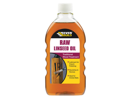 Raw Linseed Oil 500ml                                                           