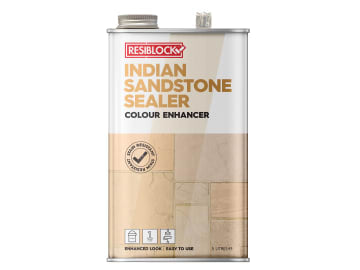 Resiblock Indian Sandstone Sealer Colour Enhancer 5 litre                       