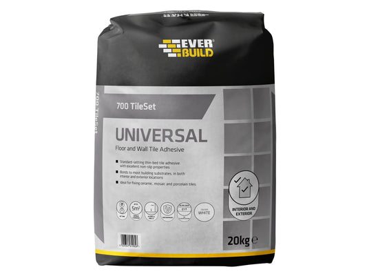 700 TileSet Universal White 20kg                                                