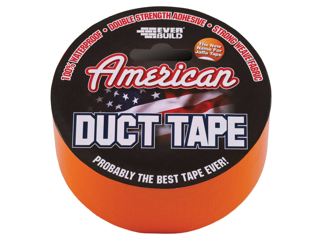 American Duct Tape 50mm x 25m Orange                                            