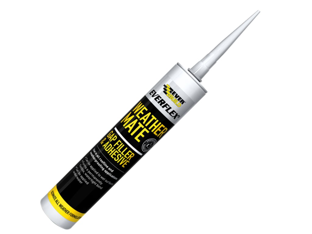Weather Mate Multi-Use Gap Filler & Adhesive White 295ml                        