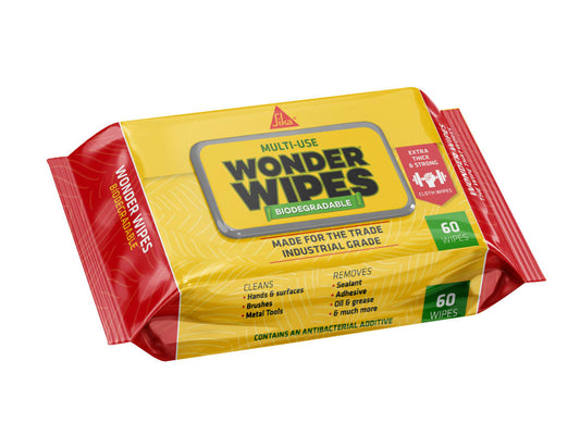 Wonder Wipes Biodegradable (60)                                                 
