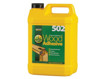 502 All Purpose Weatherproof Wood Adhesive 5 litre                              