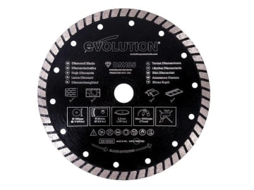 Diamond Blade, Segmented Rim 185 x 20mm                                         