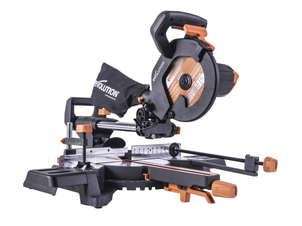 R210SMS-300+ Pro Multi-Material Sliding Mitre Saw 210mm 1500W 240V              