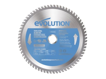 Thin Steel Cutting Circular Saw Blade 185 x 20mm x 68T                          