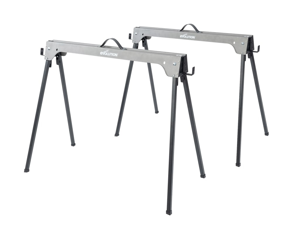 Metal Folding Sawhorse Stand (Twin Pack)                                        