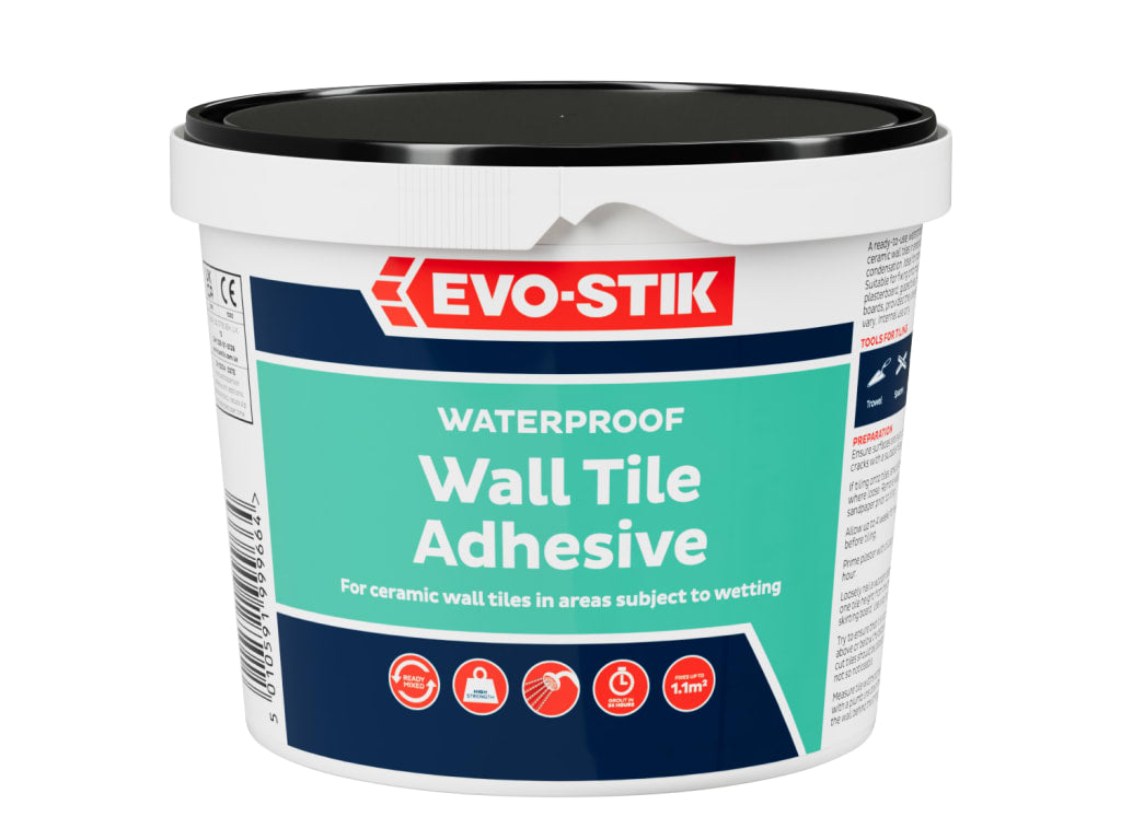 Waterproof Wall Tile Adhesive 1 litre                                           