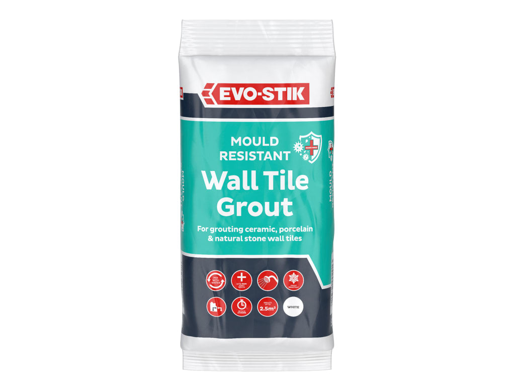 Wall Tile Grout Mould Resistant White 500g                                      