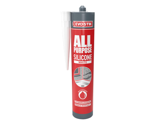 112902 All Purpose Flex Silicone Sealant White C20                              