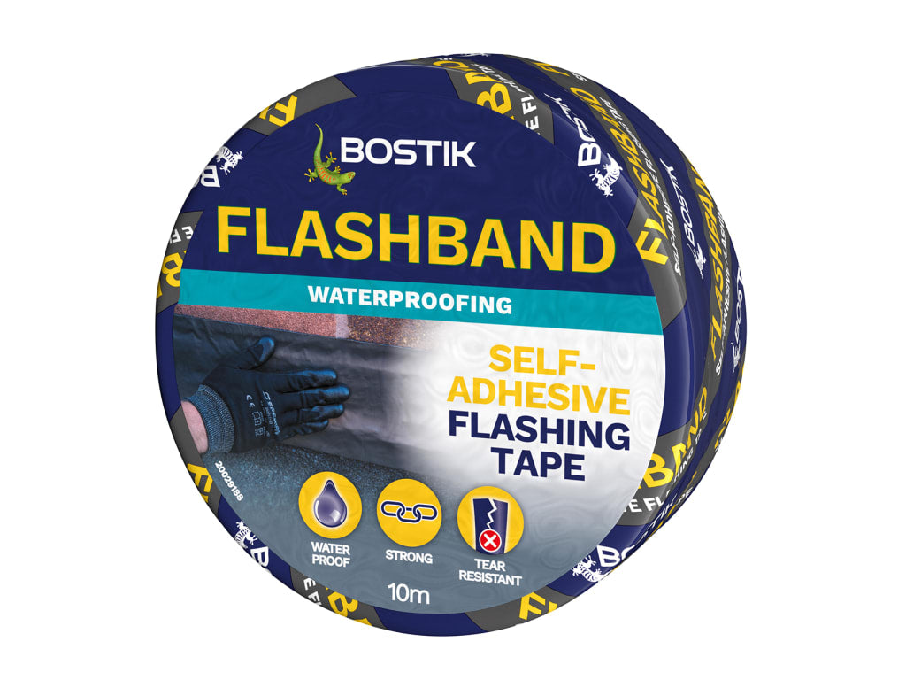 Flashband Roll Grey 100mm x 10m                                                 