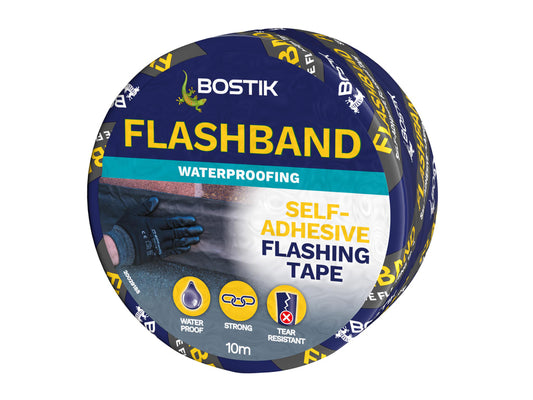 Flashband Roll Grey 150mm x 10m                                                 