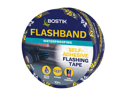 Flashband Roll Grey 50mm x 10m                                                  