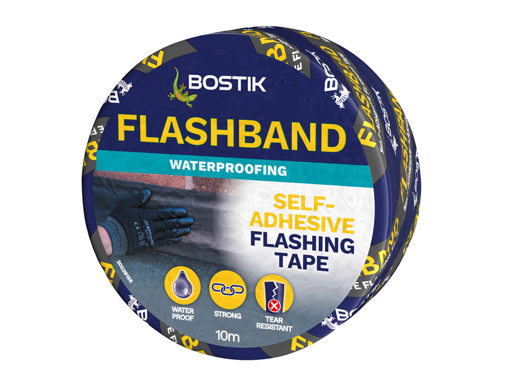 Flashband Roll Grey 75mm x 10m                                                  