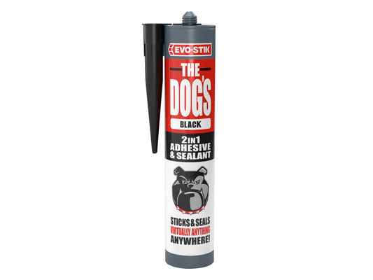 The Dog's Multipurpose Adhesive & Sealant  Black 290ml                          