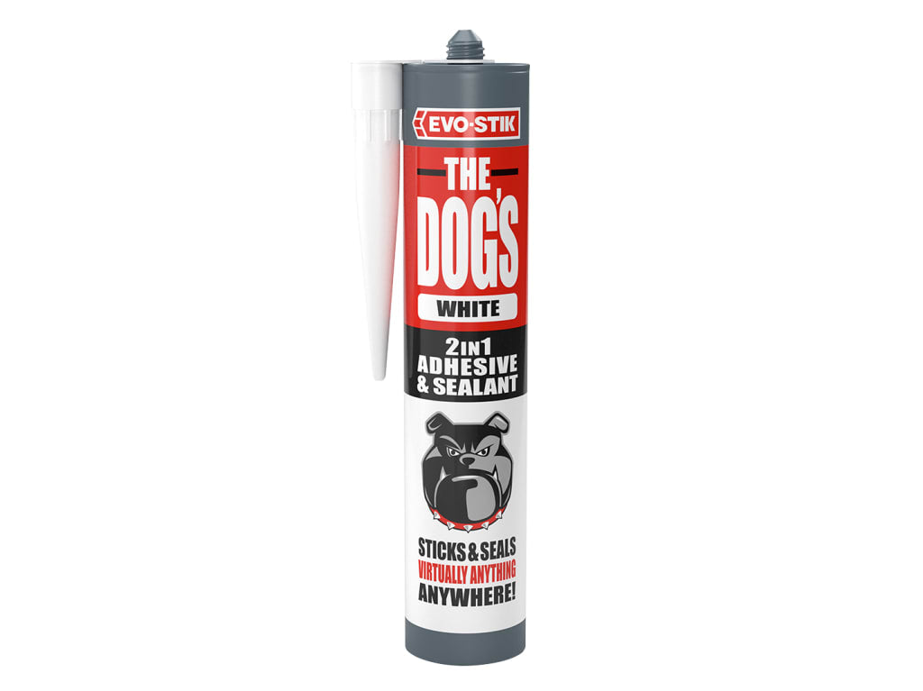 The Dog's Multipurpose Adhesive & Sealant  White 290ml                          