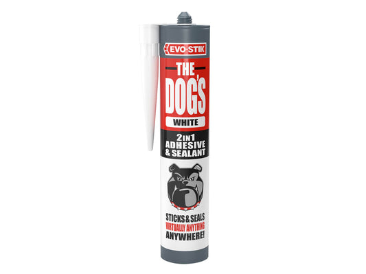 The Dog's Multipurpose Adhesive & Sealant  White 290ml                          