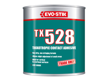 TX528 Thixotropic Contact Adhesive 1 Litre                                      