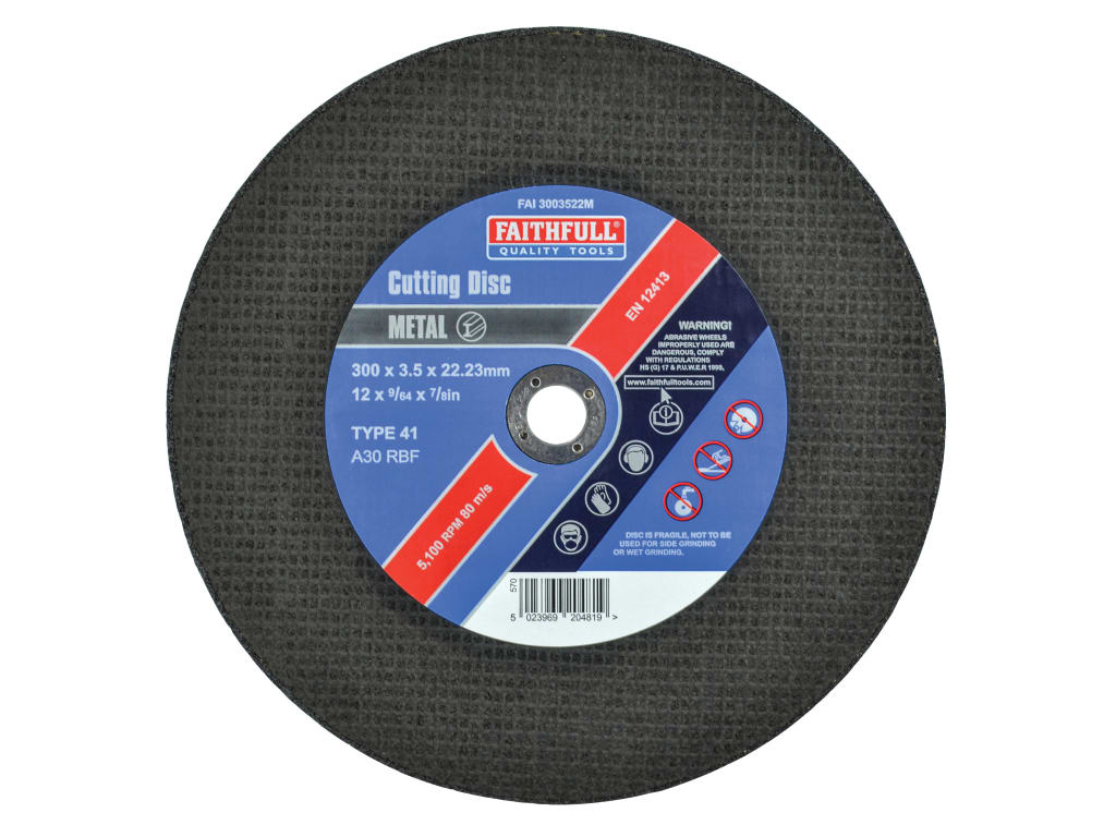 Metal Cut Off Disc 300 x 3.5 x 22.23mm                                          