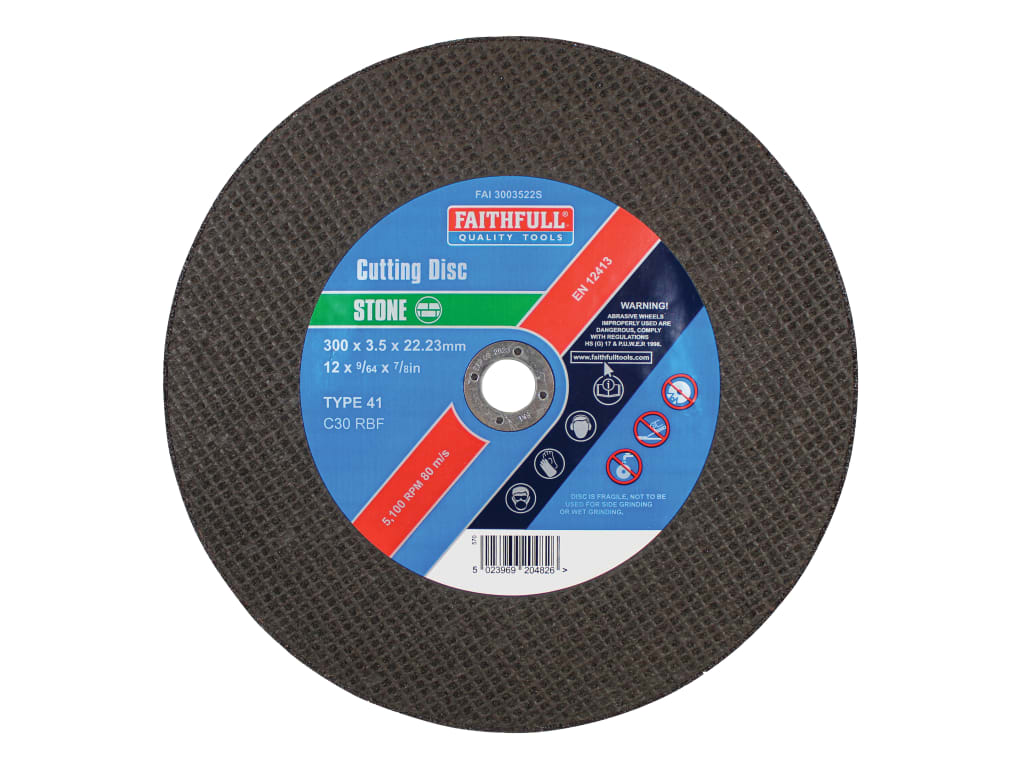 Stone Cut Off Disc 300 x 3.5 x 22.23mm                                          