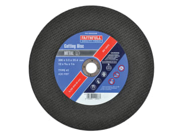 Metal Cut Off Disc 300 x 3.5 x 25.4mm                                           
