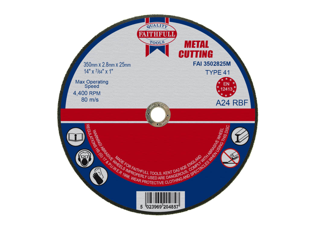 Metal Cut Off Disc 355 x 2.8 x 25.4mm                                           
