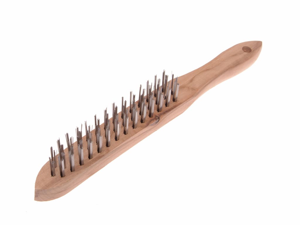 580/3 Lightweight Scratch Brush - 3 Row                                         
