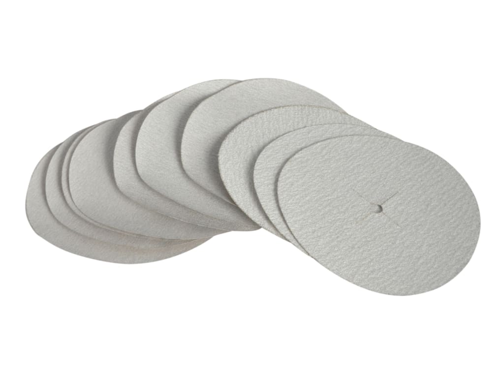 Paper Sanding Disc 6 x 125mm Assorted (Pack 10)                                 