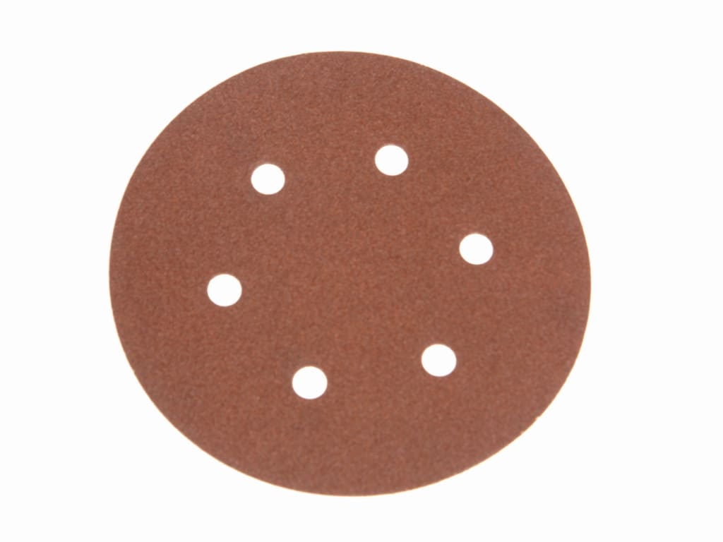 Hook & Loop Sanding Disc DID2 Holed 150mm x 80G (Pack 25)                       