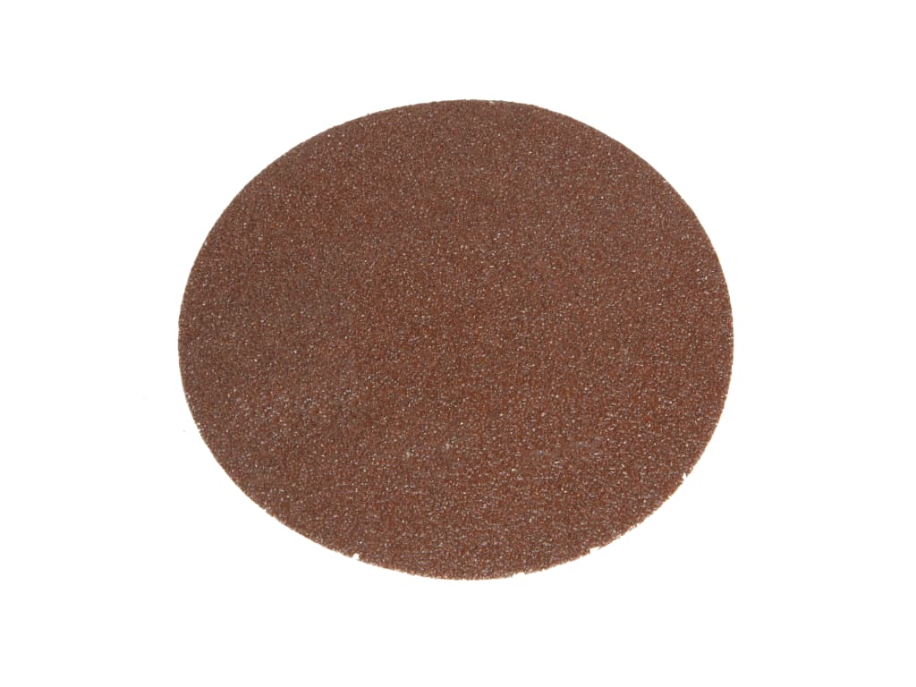 Hook & Loop Plain Sanding Disc 125mm Assorted (Pack 5)                          