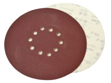 Dry Wall Sanding Disc for Flex Machines 225mm Assorted (Pack 10)                