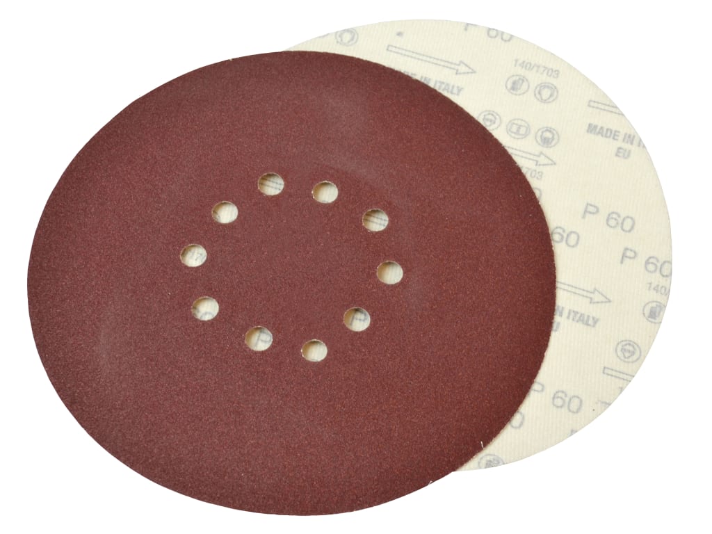 Dry Wall Sanding Disc for Flex Machines 225mm Assorted (Pack 10)                