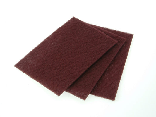 Hand Pad Maroon Very Fine 230 x 150mm (10)                                      