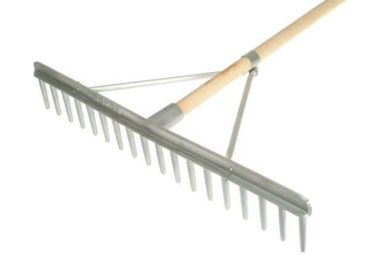 Aluminium Landscape Rake Complete With Handle                                   