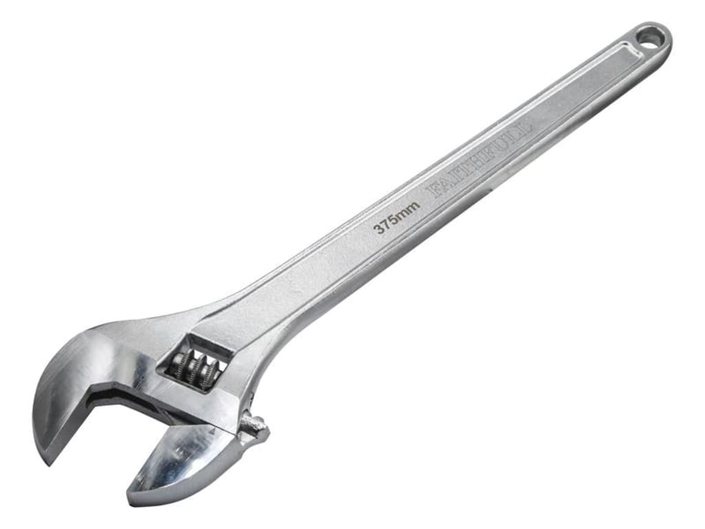 Chrome Adjustable Spanner 375mm (15in)                                          