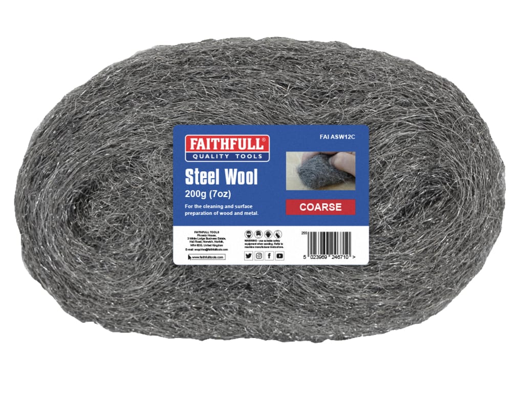 Steel Wool Coarse 200g                                                          
