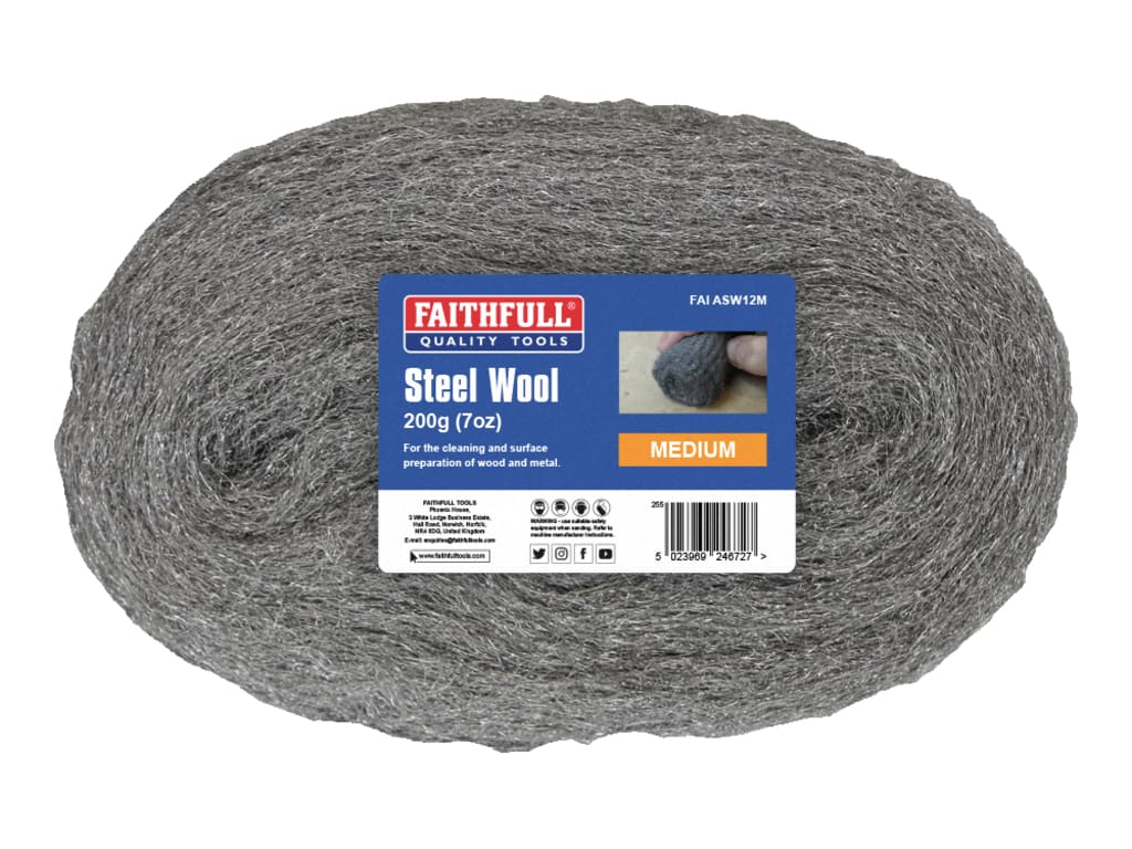Steel Wool Medium 200g                                                          
