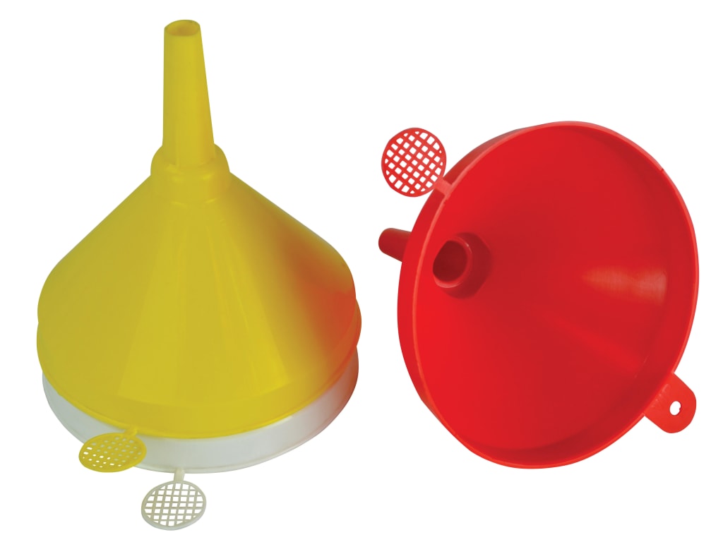 Plastic Funnel 150mm Set, 3 Piece                                               